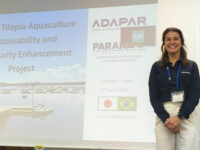 Fiscal da Adapar representa o Brasil em projeto internacional de pesca e aquicultura no Japão